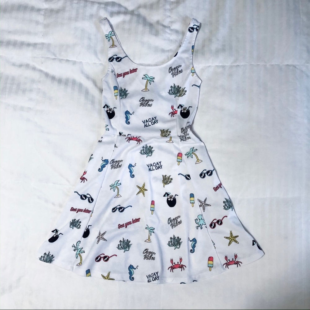 Mini vacay dress.